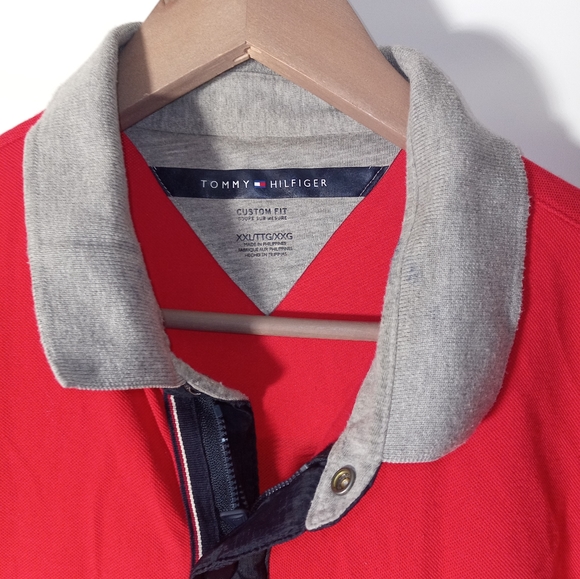 Tommy Hilfiger XXL Red Polo - Picture 9 of 11